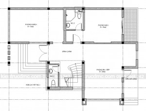 Thiết kế biệt thự mini trên đất hình thang Quảng Bình