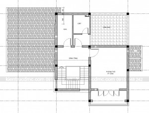 Thiết kế biệt thự mini trên đất hình thang Quảng Bình