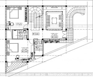 Thiết kế nhà đẹp, thiết kế biệt thự mini
