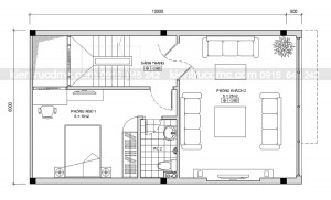 Thiết kế nhà phố 4,5 tầng mặt tiền 6m