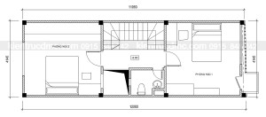 Thiết kế nhà đẹp, thiết kế nhà lô phố 5 tầng 4.14m mặt tiền