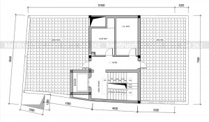 Thiết kế chung cư mini 8 tầng