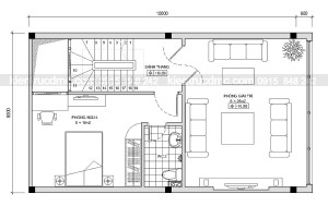 Thiết kế nhà phố 4,5 tầng mặt tiền 6m