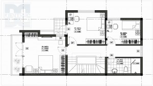 Thiết kế nhà đẹp, Thiết kế nhà phố 2 mặt tiền diện tích 120m2