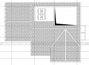 Thiết kế biệt thự mini trên đất hình thang Quảng Bình