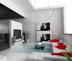 Thiết kế nội thất hài hòa ánh sáng