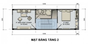Thiết kế nhà phố 4,5 tầng diện tích 47m2
