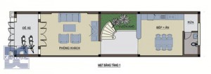 Tư vấn thiết kế nhà phố lệch tầng trên đất hẹp