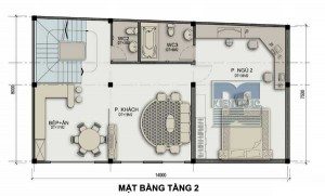 Tư vấn thiết kế nhà ở kết hợp kinh doanh trên đất hình thang vuông miễn phí