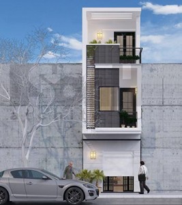 Thiết kế nhà phố 3 tầng 36m2 hợp tuổi canh thân