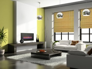 Tư vấn thiết kế lò sưởi treo tường cho nội thất hiện đại