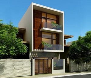 Thiết kế nhà ở kết hợp kinh doanh 3 tầng 57m2