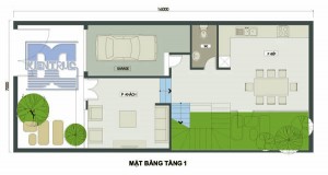 Thiết kế nhà 4 tầng thông thoáng diện tích 112m2