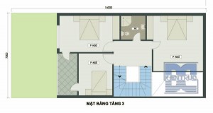 Thiết kế nhà 4 tầng thông thoáng diện tích 112m2