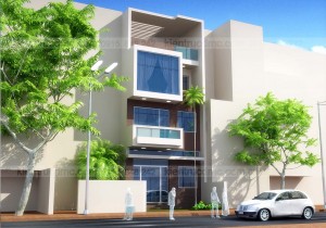 Thiết kế nhà 4 tầng thông thoáng diện tích 112m2