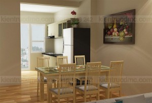 Thiết kế nội thất căn hộ mini chung cư Mường Thanh