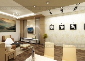Thiết kế cải tạo nột thất căn hộ mini chung cư sông đà