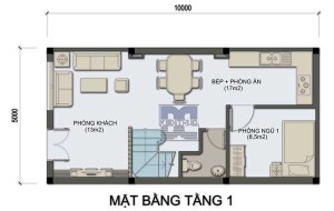 Tư vấn thiết kế nhà phố 2 tầng 50m2