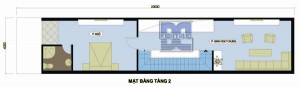 Tư vấn thiết kế nhà phố 3 tầng 80m2
