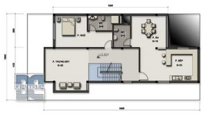 Tư vấn thiết kế nhà phố 3 tầng 200m2