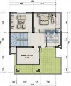 Tư vấn thiết kế biệt thự phố 3 tầng