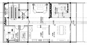 Thiết kế nhà ở kết hợp văn phòng cho thuê, thiết kế nhà phố 7 tầng mặt tiền 8,57m