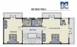 Tư vấn thiết kế nhà phố 3 tầng 90m2