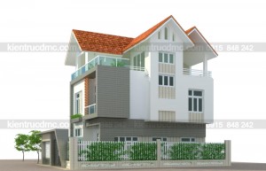 Thiết kế biệt thự 165m2 vạn phúc hà đông vạn phúc hà đông