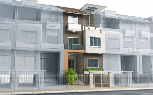 Thiết kế nhà phố 4 tầng mặt tiền 7,5m Thành Phố Vinh