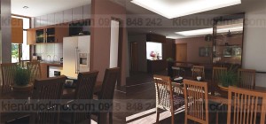 Thiết kế nội thất chung cư cao cấp 151m2, thiết kế nội thất
