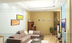thiết kế nội thất căn hộ chung cư 80m2, thiết kế nội thất chung cư mini hoàng đạo thúy hà nội