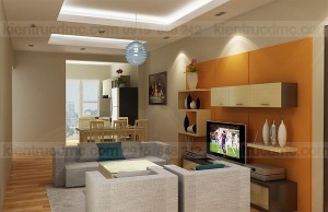 Thiết kế thi công nội thất căn hộ mini chung cư Mường Thanh
