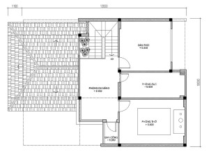 Thiết kế biệt thự mini hưng yên, biệt thự mini 3 tầng, biệt thự phố 10m mặt tiền.