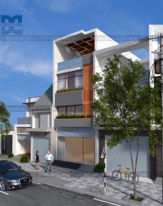 Thiết kế nhà ở kết hợp kinh doanh 5m x 17m