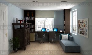 Thiết kế nội thất căn hộ chung cư CT8 Tây Hồ, nội thất chung cư mini