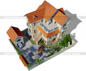Thiết kế biệt thự cao cấp Ninh Bình