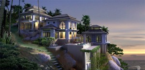 Thiết kế biệt thự ven đồi đẹp và hiện đại