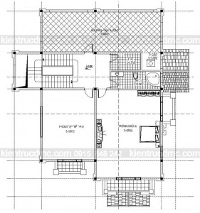 Thiết kế Biệt thự kiểu pháp trên đất 1180m2