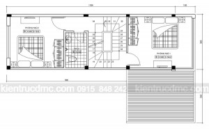 thiết kế nhà ở lệch tầng kết hợp kinh doanh, thiết kế nhà lô phố