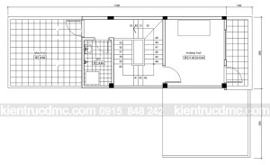 thiết kế nhà ở lệch tầng kết hợp kinh doanh, thiết kế nhà lô phố