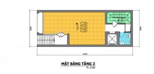 Thiết kế văn phòng 5 tầng hiện đại