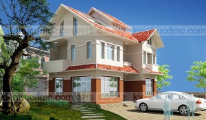 Thiết kế nhà vườn đẹp hiện đại 820m2