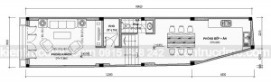 Thiết kế nhà phố 5 tầng mặt tiền hẹp 3,62m2 đẹp