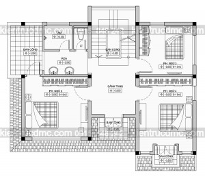 Thiết kế nhà vườn đẹp hiện đại 820m2 phong cách