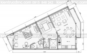 Thiết kế nhà lô phố 5 tầng hiện đại sang trọng