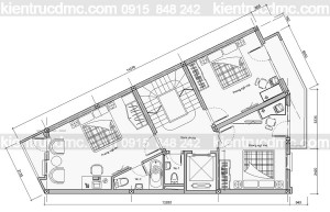 Thiết kế nhà lô phố 5 tầng hiện đại sang trọng