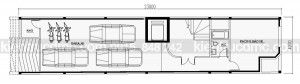 Thiết kế nhà ống hiện đại 7 tầng