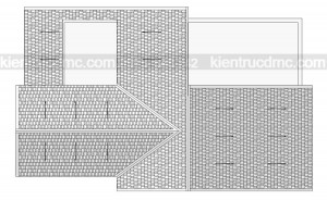Thiết kế nhà phố 3 tầng phong cách hiện đại