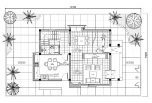 Thiết kế biệt thự trên đất 199m2