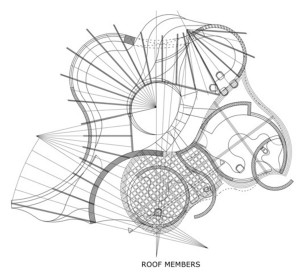Ngôi nhà gạch uốn lượn ở Ấn Độ